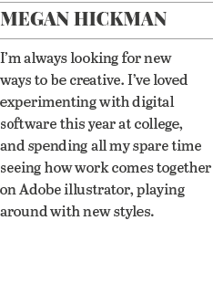 Megan Hickman I m always looking for new ways to be creative  I ve loved experimenting with digital software this yea   