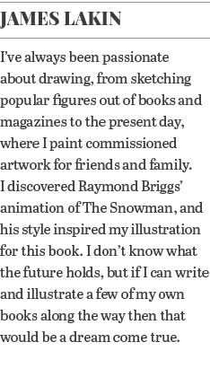 James Lakin I ve always been passionate about drawing, from sketching popular figures out of books and magazines to t   
