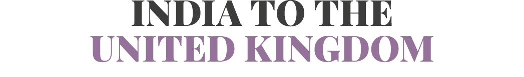 India to the United Kingdom