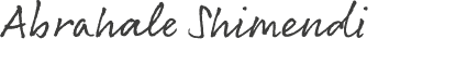 Abrahale Shimendi