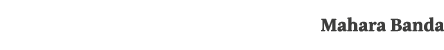 Mahara Banda