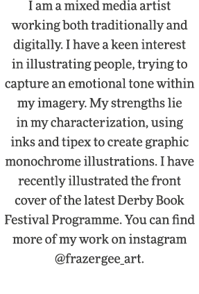 I am a mixed media artist working both traditionally and digitally  I have a keen interest in illustrating people, tr   